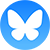 Bluesky icon