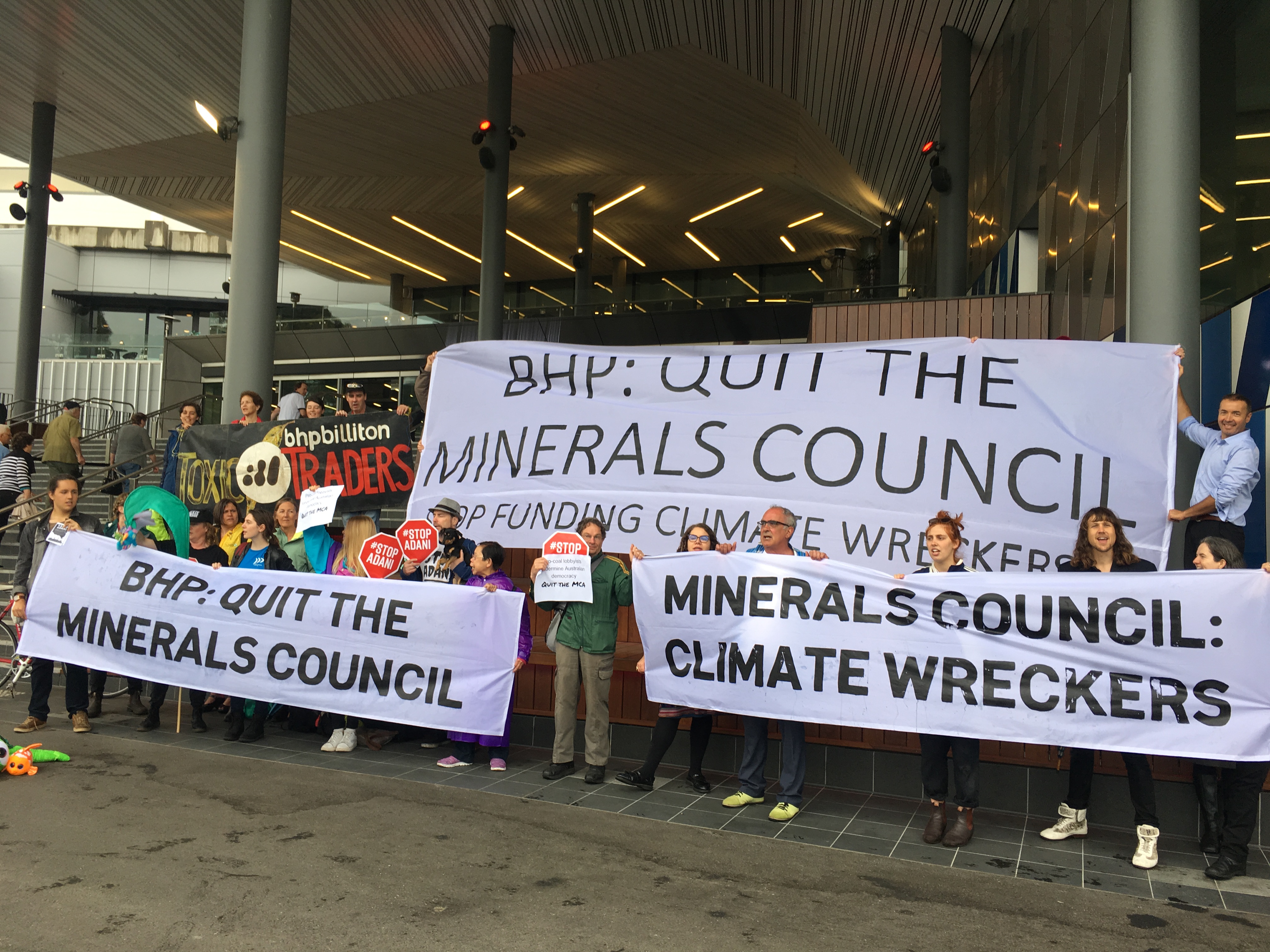 BHP stands by climate-wrecking MCA