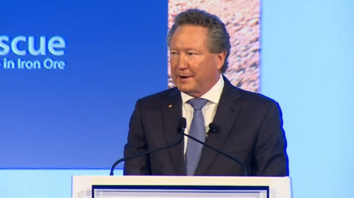 Andrew Forrest at Fortescue AGM