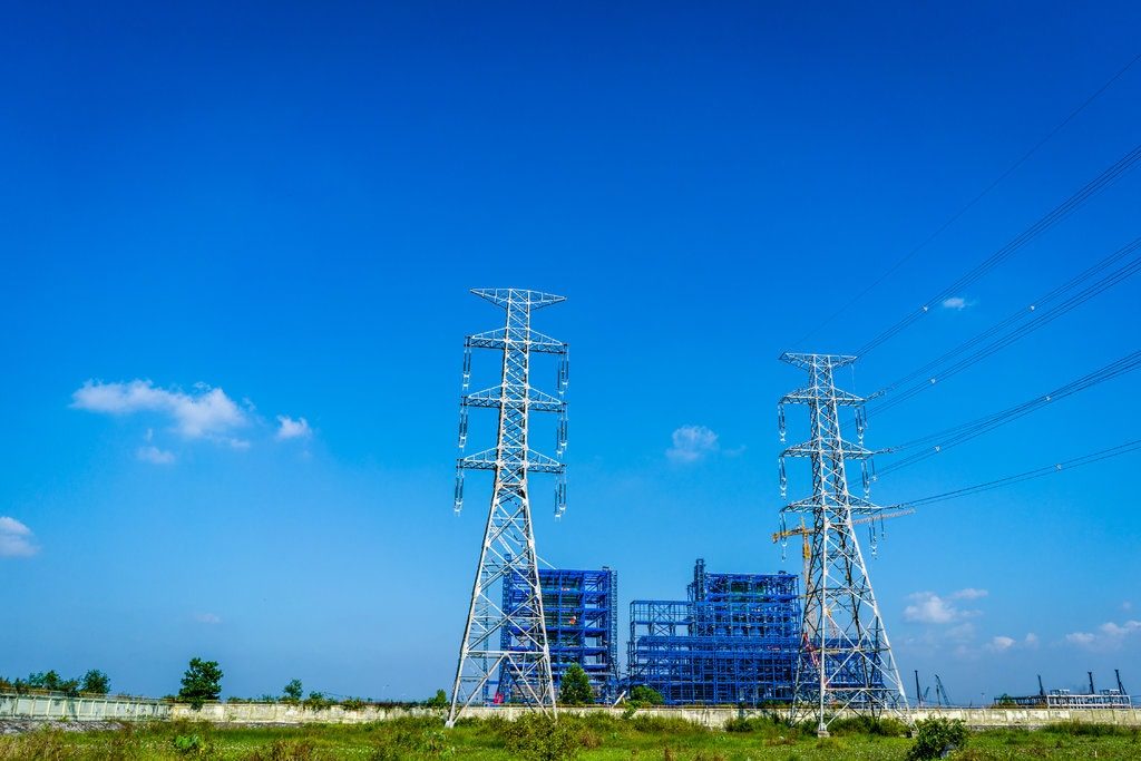 The site of the Long Phu 1 coal-fired power plant in Soc Trang Province, Vietnam