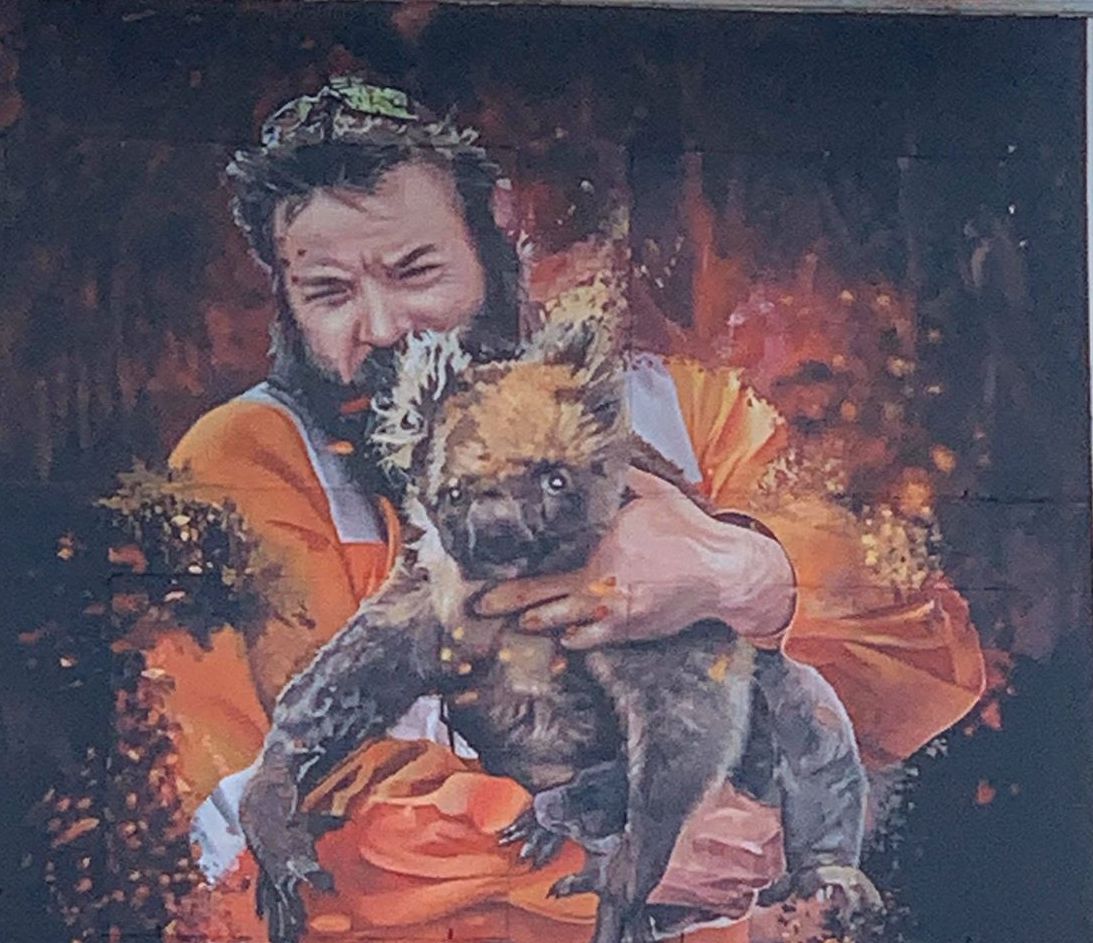 Massive Sydney mural targets Westpac’s inadequate climate policies