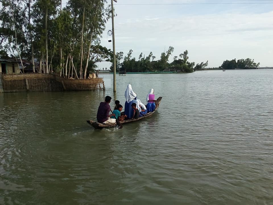 Matarbari Water Logging 2018 Bangladesh