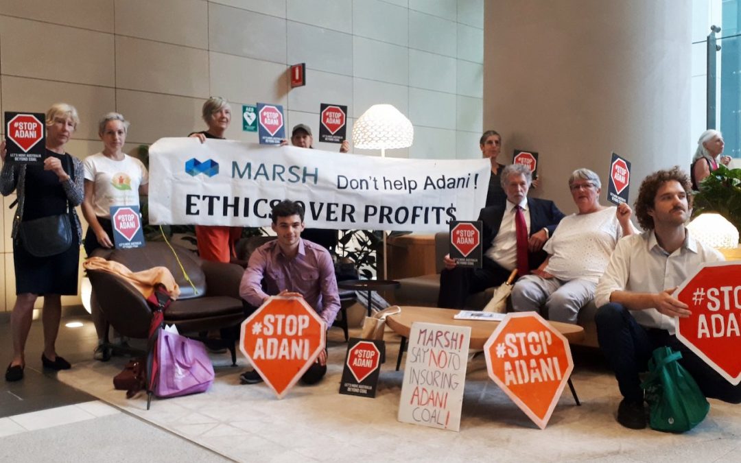 A climate-wrecking partnership: Marsh McLennan and Adani coal