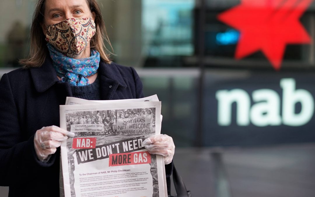 Communities in North West NSW tell NAB: stop funding expansion of gas industry