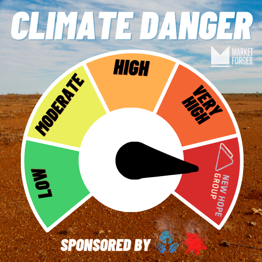 Climate danger - New Hope