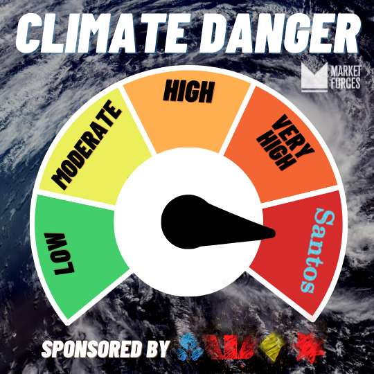 Climate danger - Santos