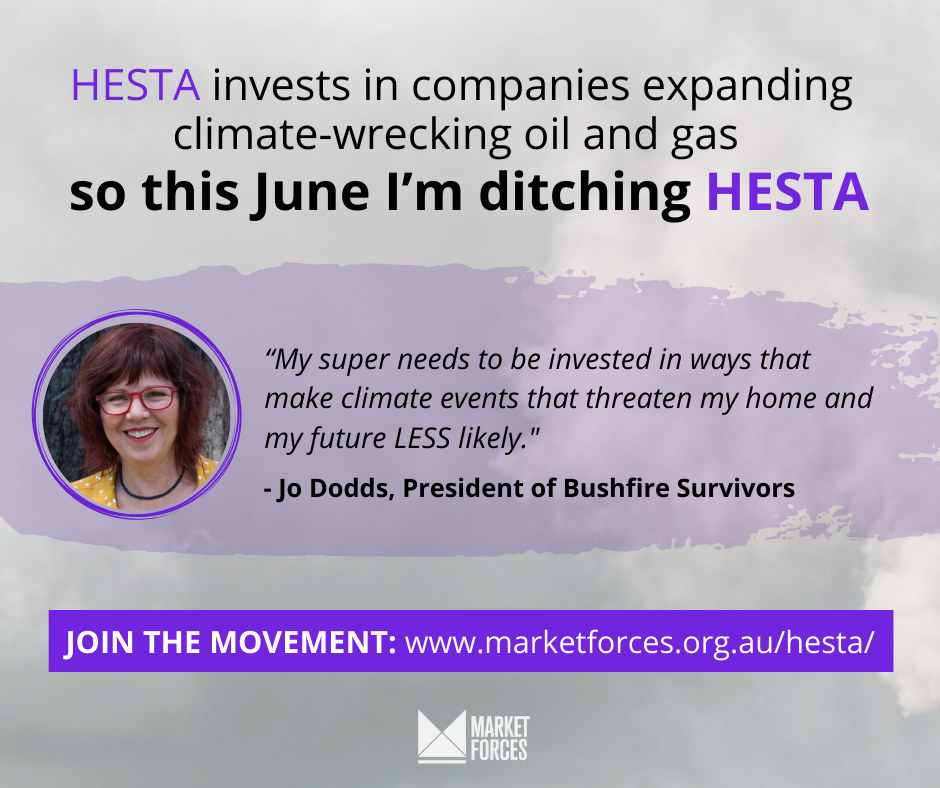 Jo Dodds - HESTA quote