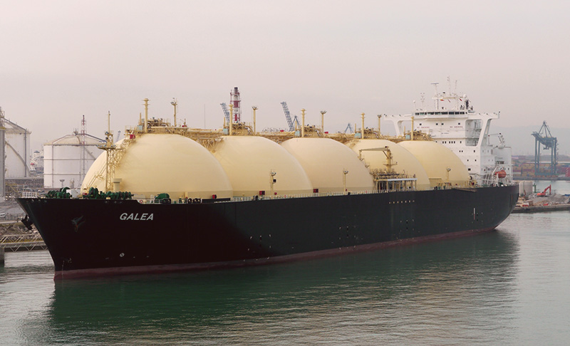 LNG Carrier. Source: Wikimedia Commons LNG Carrier. Source: Wikimedia Commons