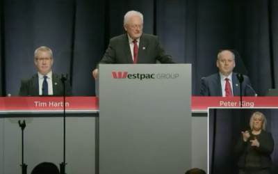 Westpac’s ‘laughable’ greenwashing called out at 2022 AGM