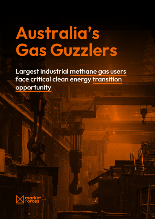 Australias Gas Guzzlers report cover Australias Gas Guzzlers report