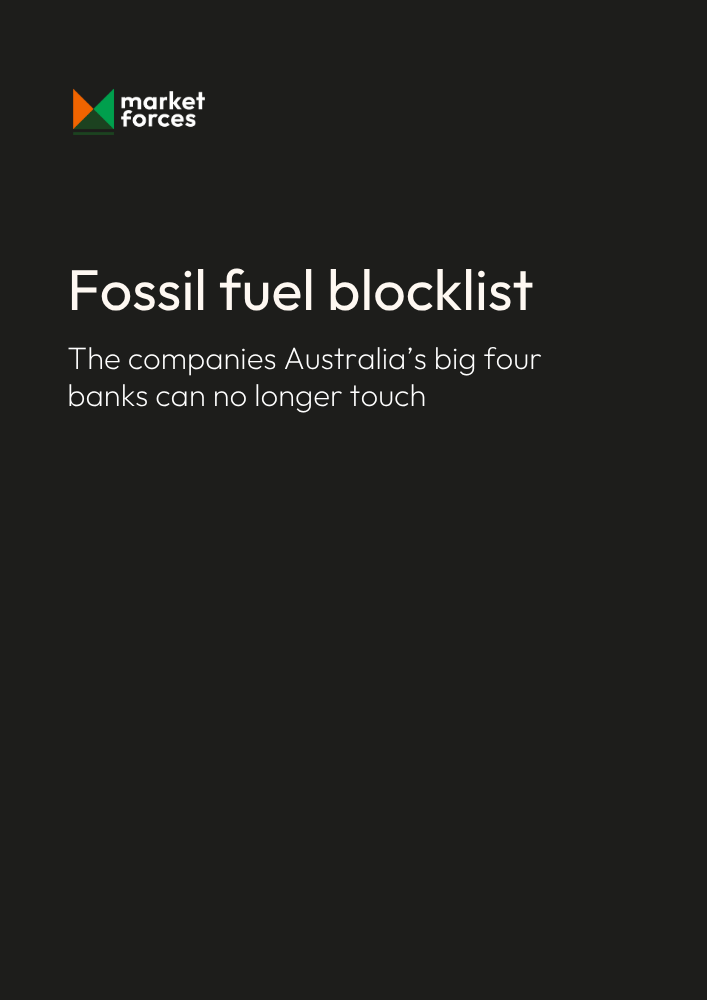 Fossil fuel blocklist